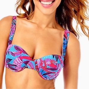 Lilly Pulitzer Gasby Bikini Top size 4